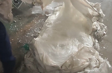塑料膜撕碎，单轴撕碎机，新贝机械